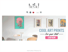 Tablet Screenshot of ikiikishop.com